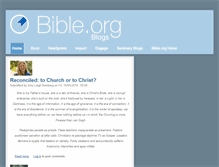 Tablet Screenshot of blogs.bible.org