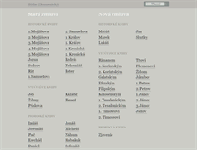 Tablet Screenshot of bible.sk